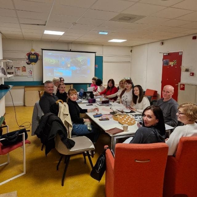 ProConnect bijeenkomst — deelnemers samen aan tafel